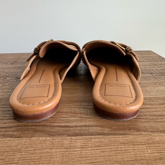 Dolce Vita - Women’s Santel Loafer Mules in Brown/Tan Leather size 8.5 - Picture 5 of 8